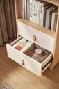 Estante 2 cajones Mila 151cm