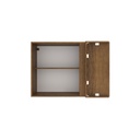 Aéreo esquinero Agata blanco 1 puerta 94cm