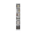 Closet modular esquinero 1 puerta 36cm